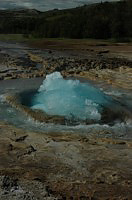 Geysir - tesne pred erupciou